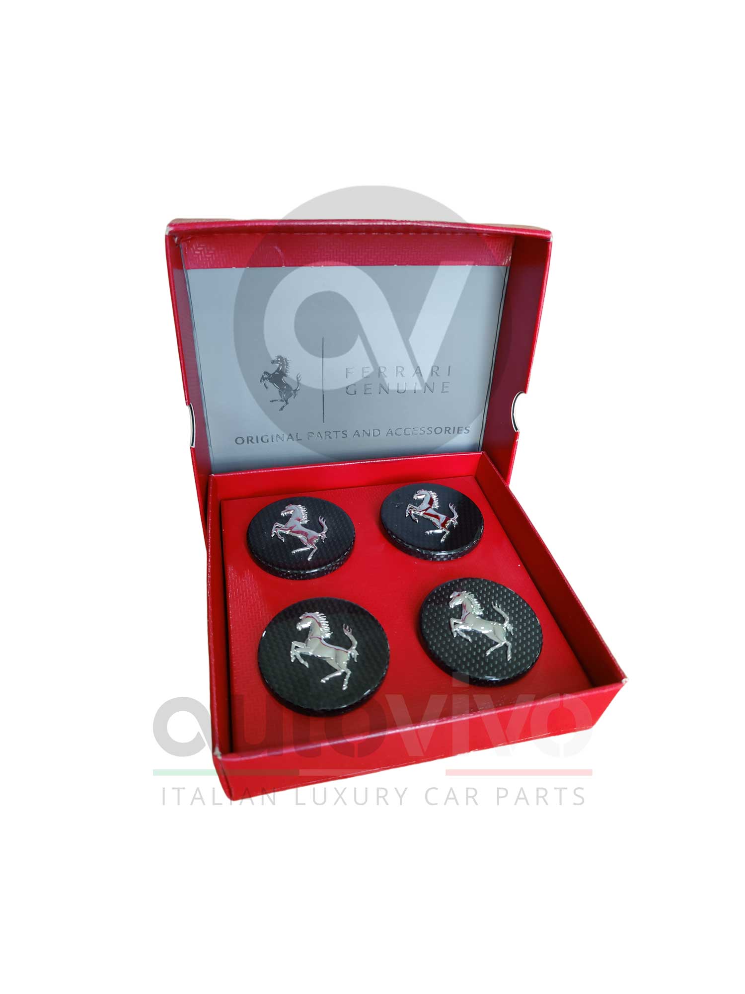 CARBON FIBER WHEEL CAPS KIT