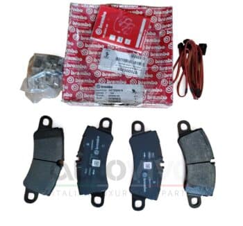 FERRARI REAR PAD SET WITH SPRING
