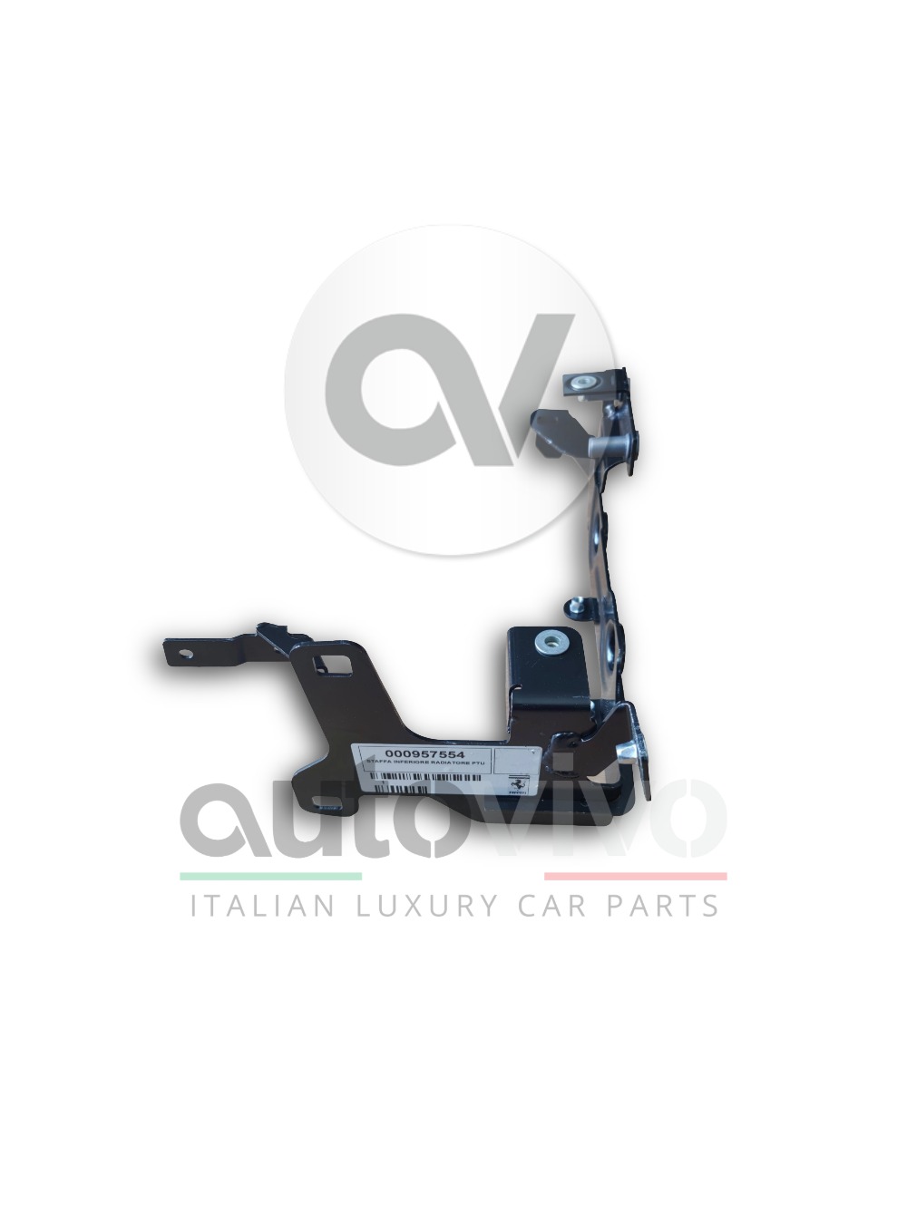 FERRARI PUROSANGUE LOWER PTU RADIATOR BRACKET - Image 3