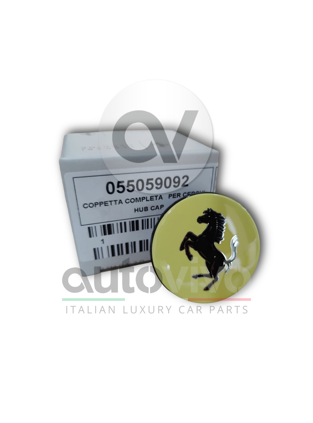 FERRARI WHEEL BADGE FOR 2026 MODELS