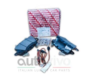 FERRARI FRONT BRAKE PAD SET WITH SPRING
