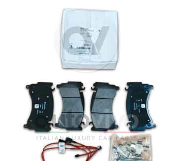 FERRARI 12 CILINDRI SET OF FRONT PADS WITH SPRING